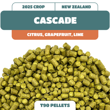 Cascade NZ "Taiheke" Hop Pellets (2025)